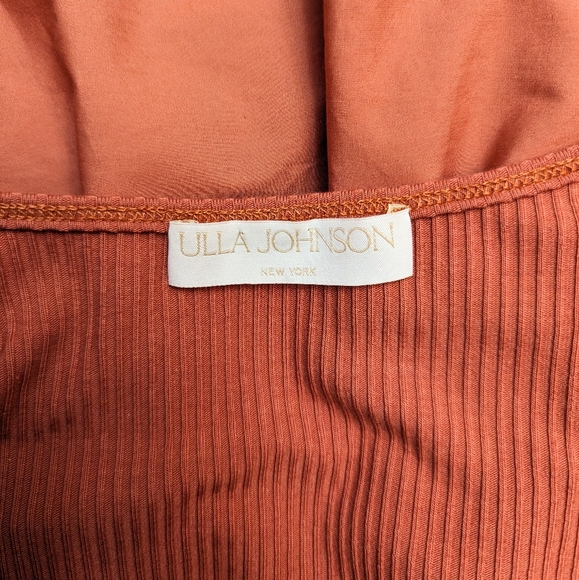 Ulla Johnson Hanna Ruffle Mini Dress in Auburn - Picture 6 of 7